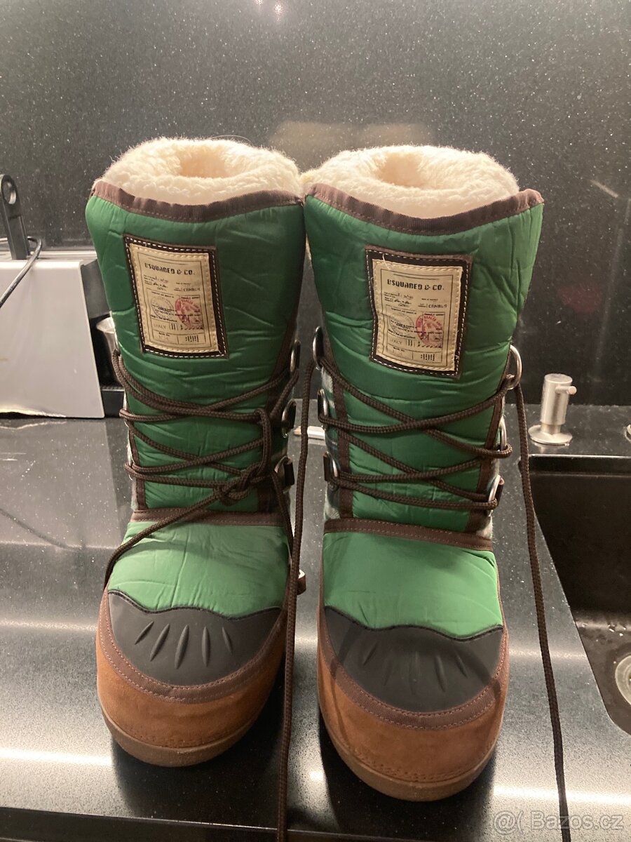 Luxusní zimní boty Dsquared² Snow Boots – nikdy nenošené