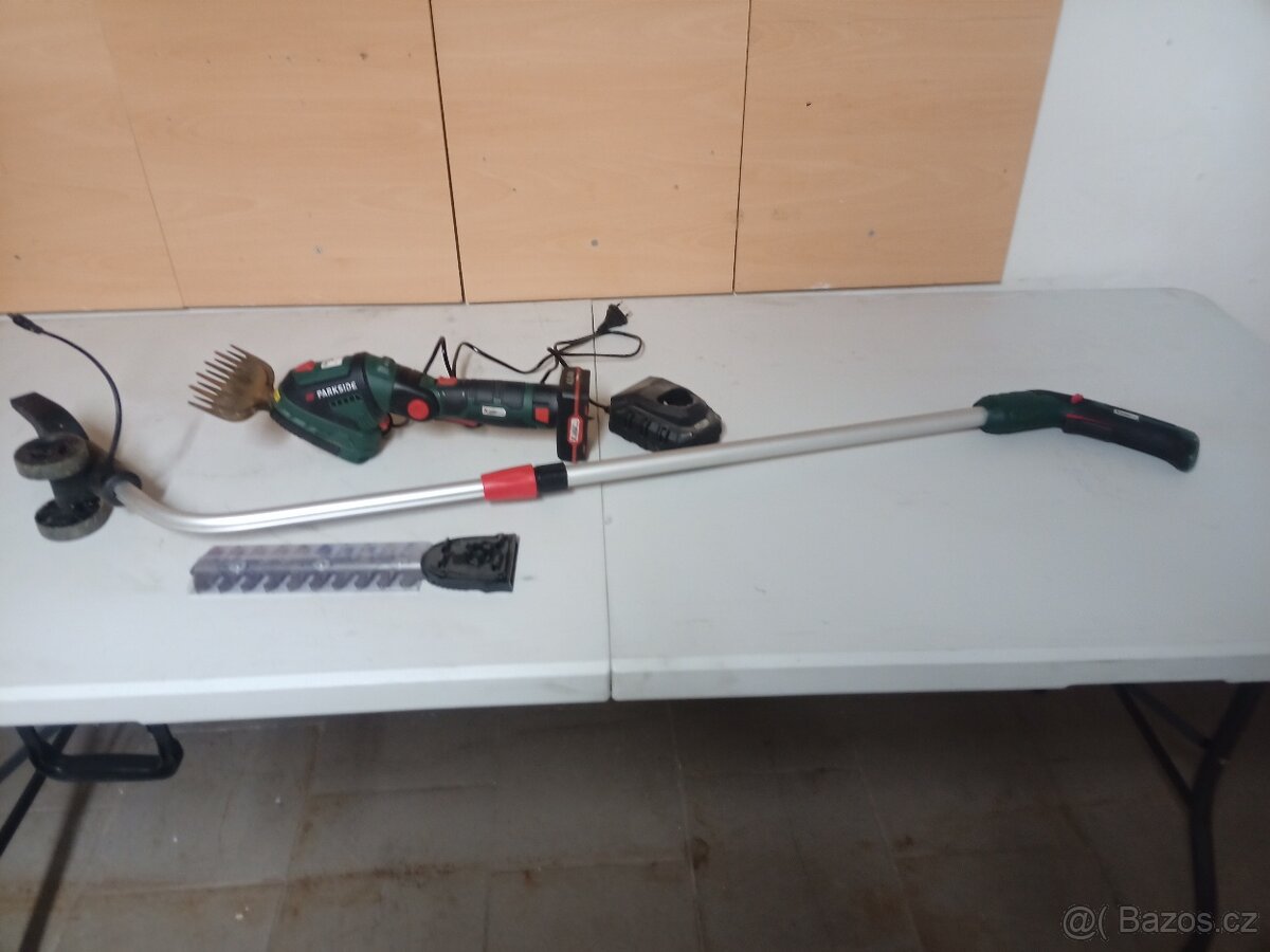 Aku nůžky na trávu, živý plot zn. Parside