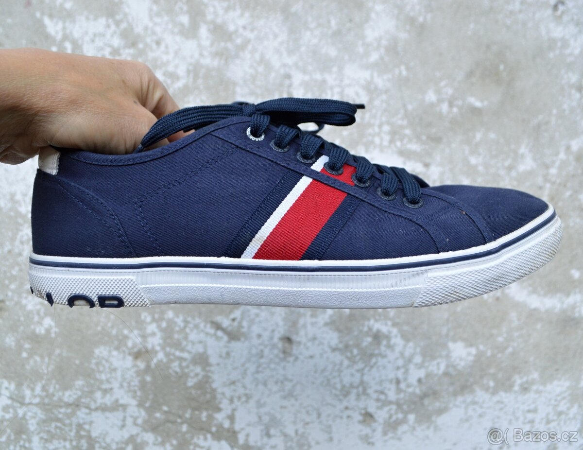 Tmavěmodré pánské tenisky Tom Tailor vel. 44