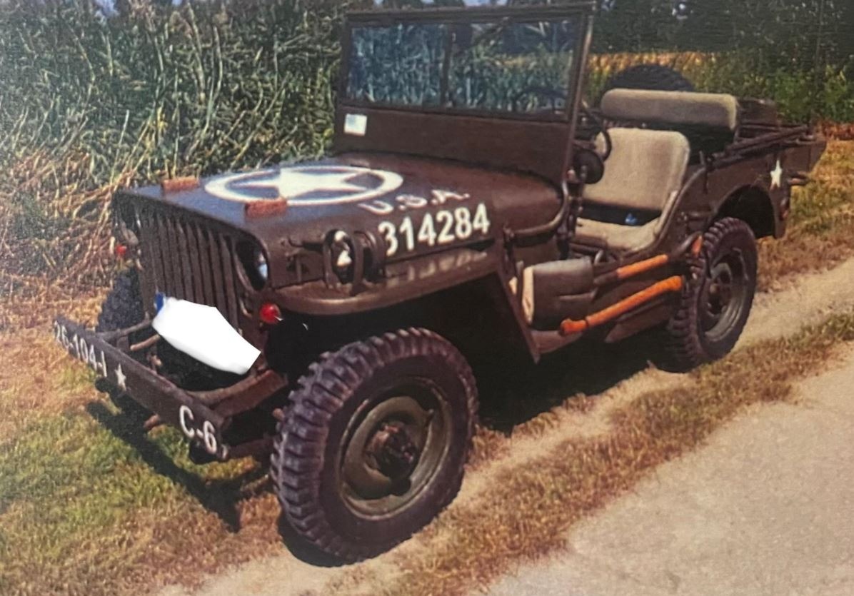 Jeep Willys MB – 1944 – historické vojenské vozidlo