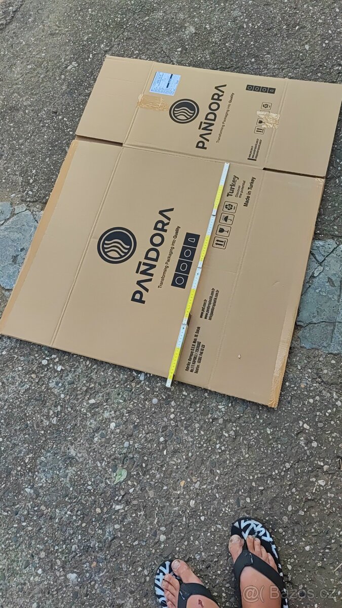 papírové Krabice klopové + proložky