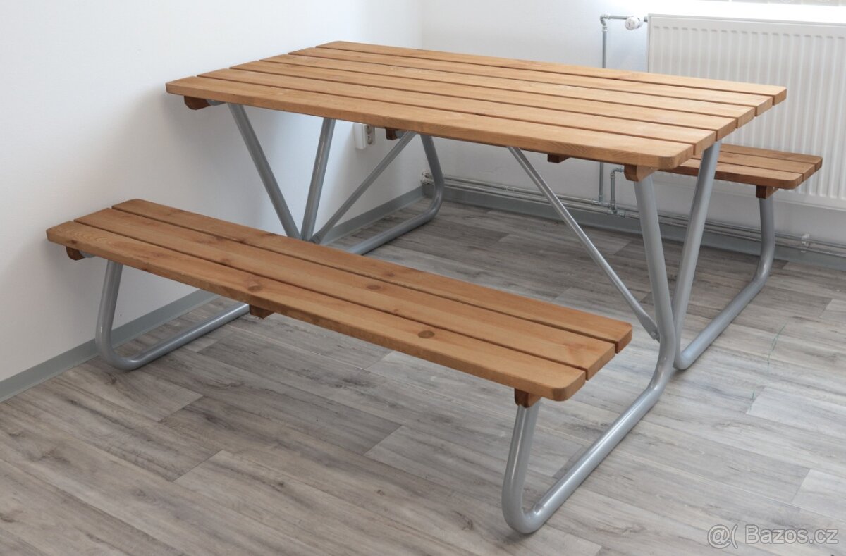 dřevěný zahradní nábytek Piknik Nevada 01 výprodej