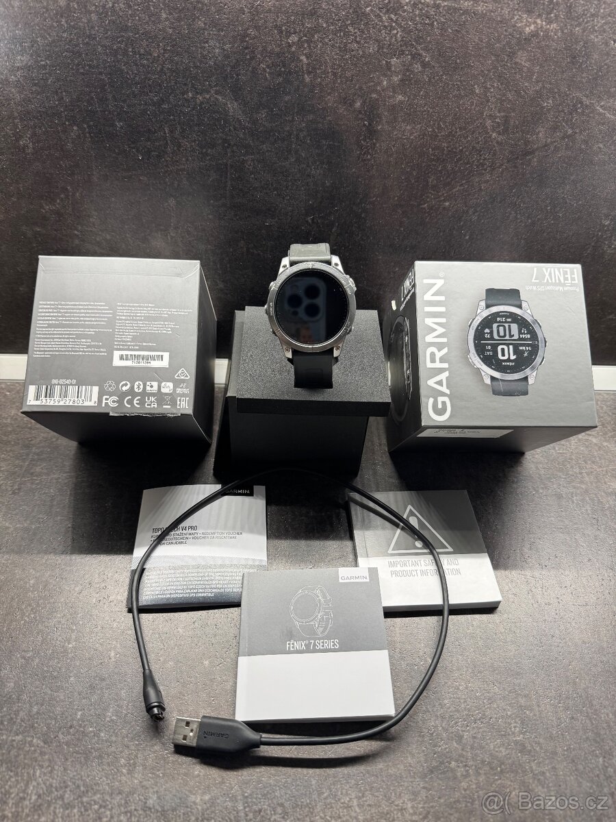 Garmin Fenix 7 Silver 47mm