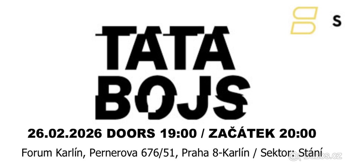 TATA BOYS Forum Karlín