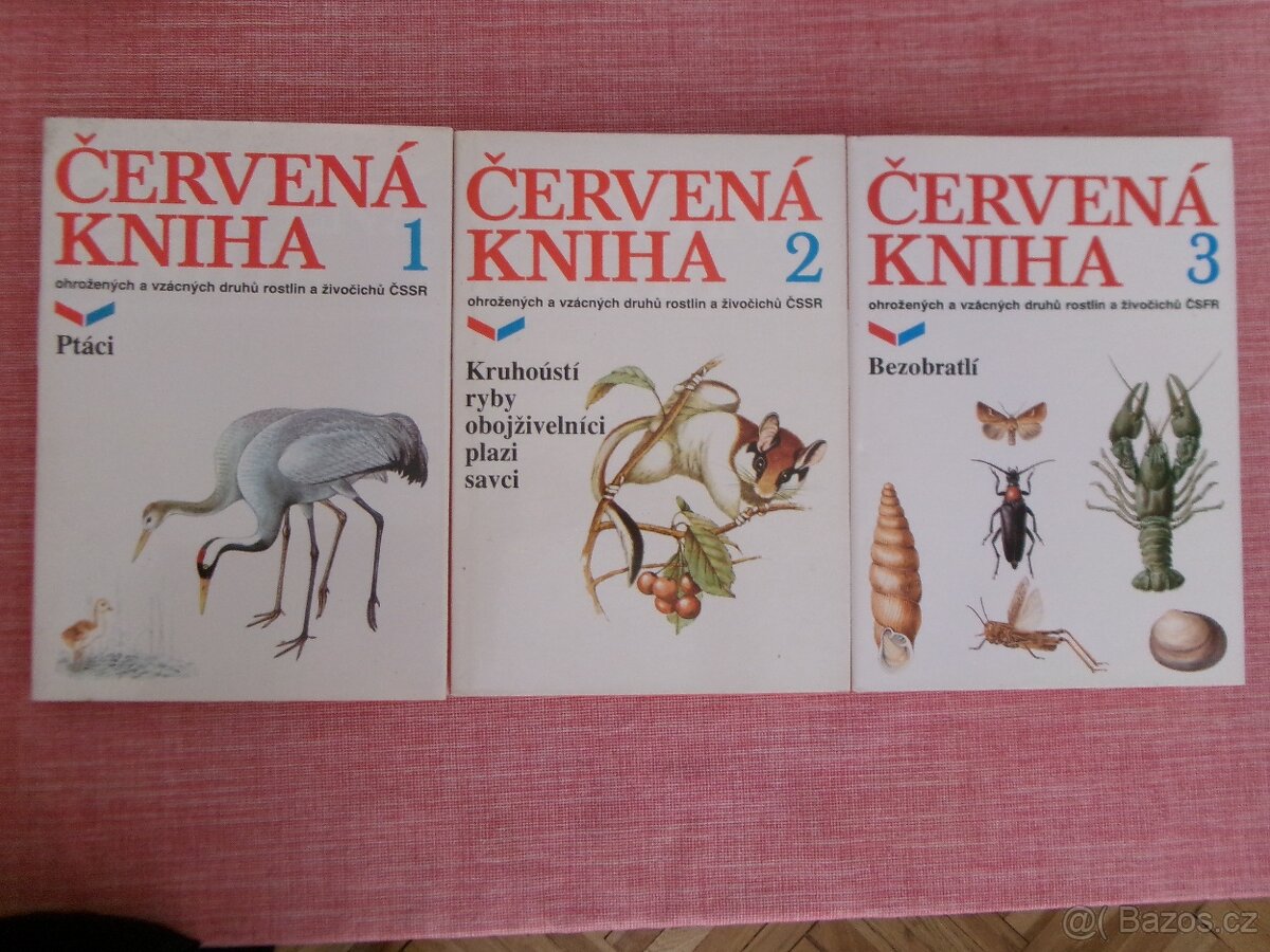 Červená kniha 1+2+3.