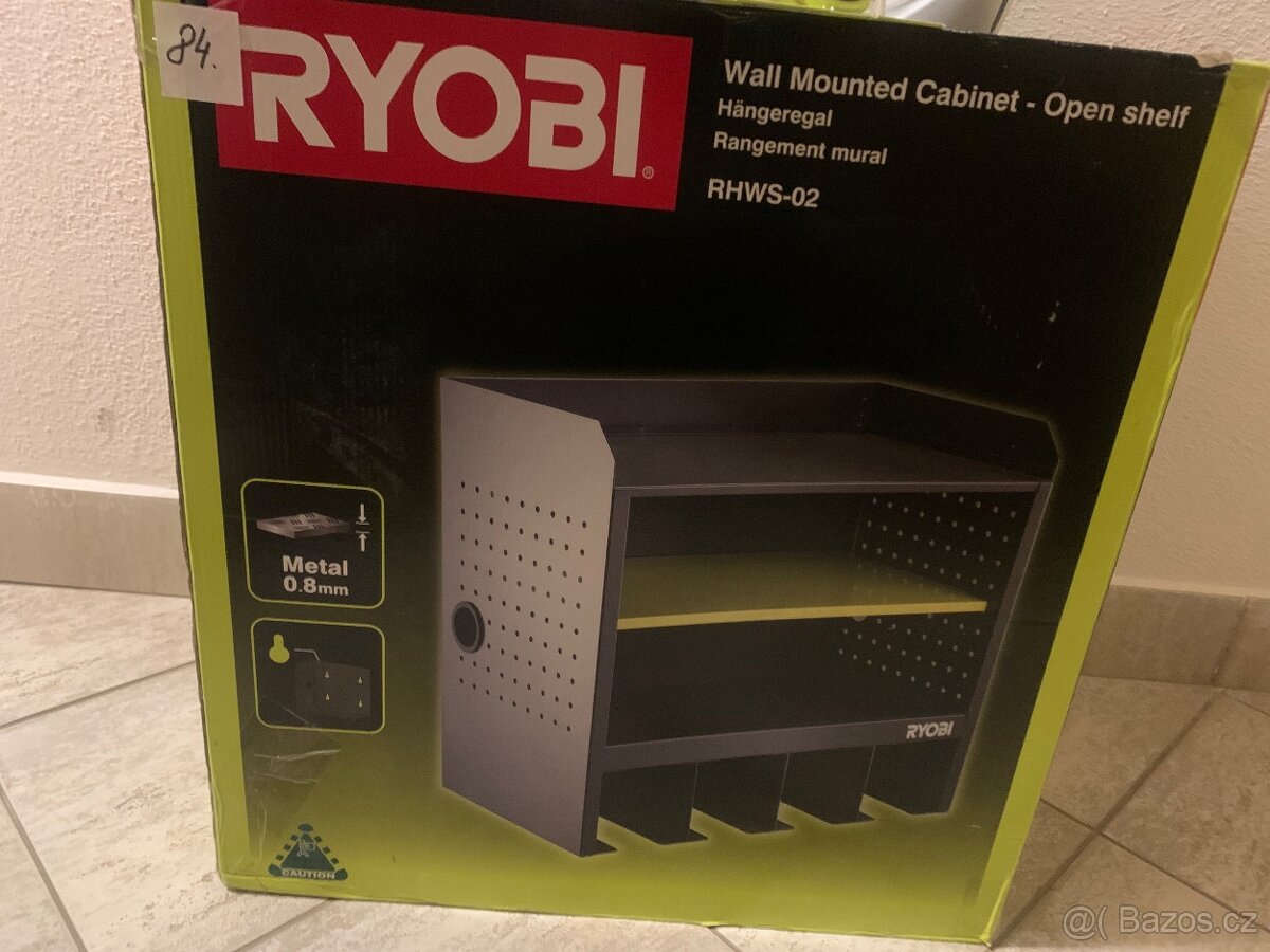 Riobi závěsná skříňka do dílny NOVÁ