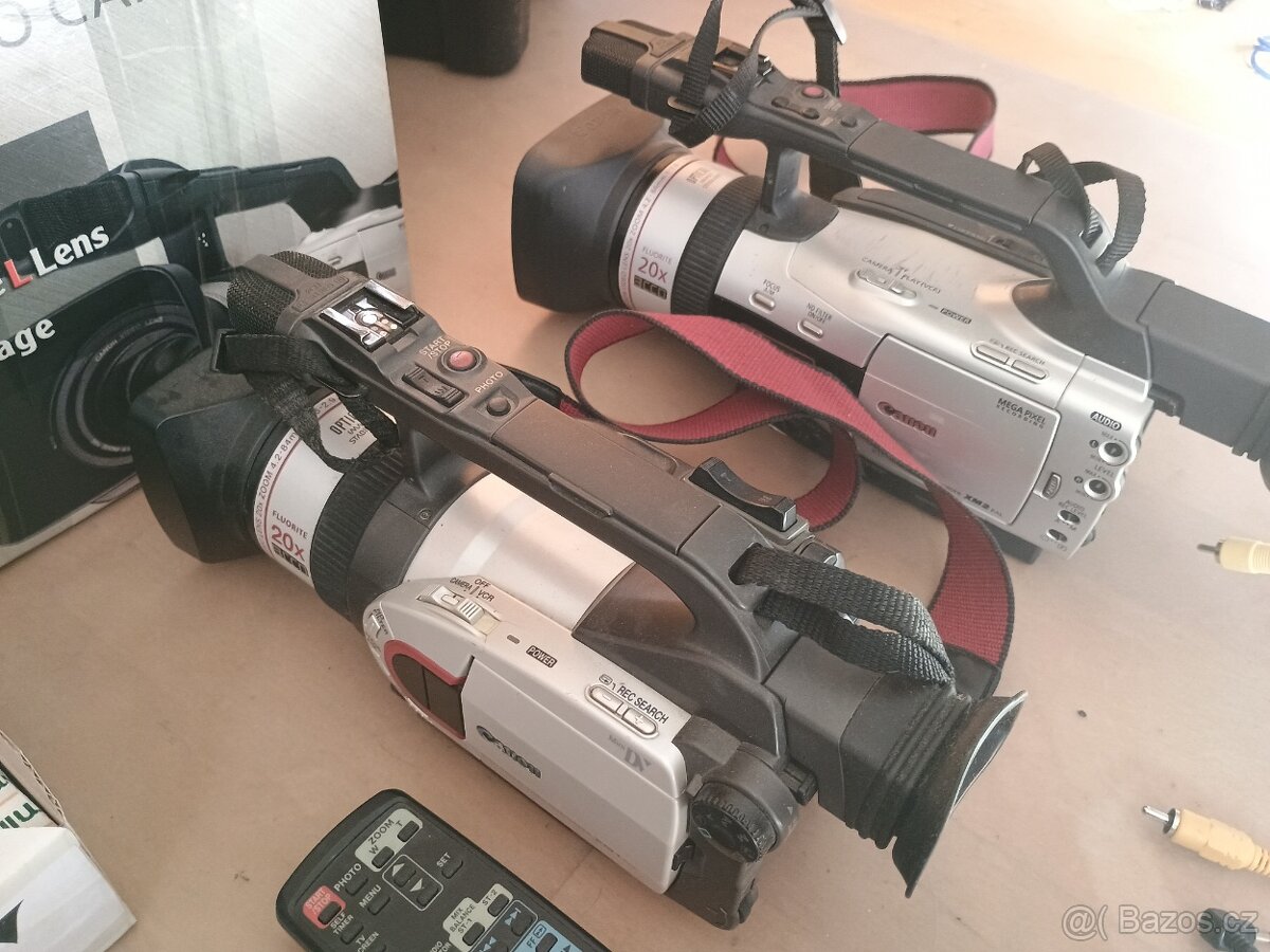 Videokamery Canon XM1 a XM2