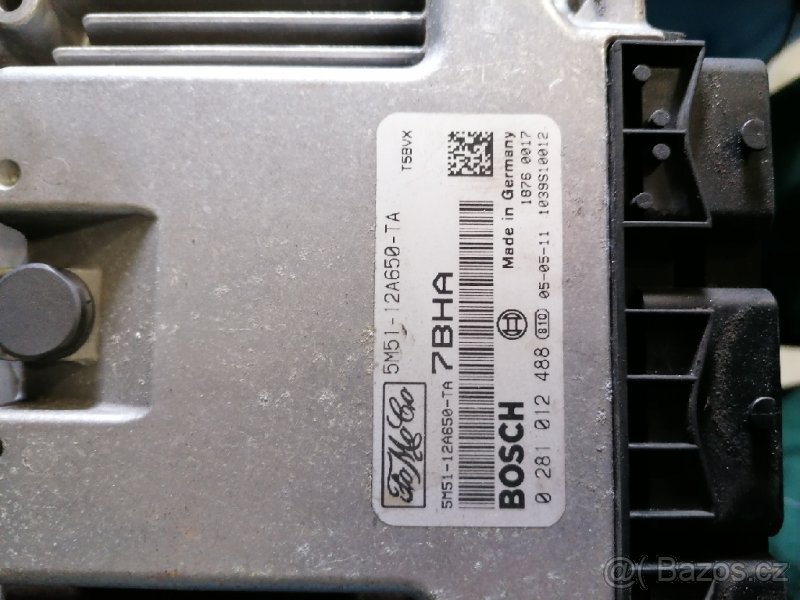 Prodám řídící jednotky z vozu ford focus 1.6tdci