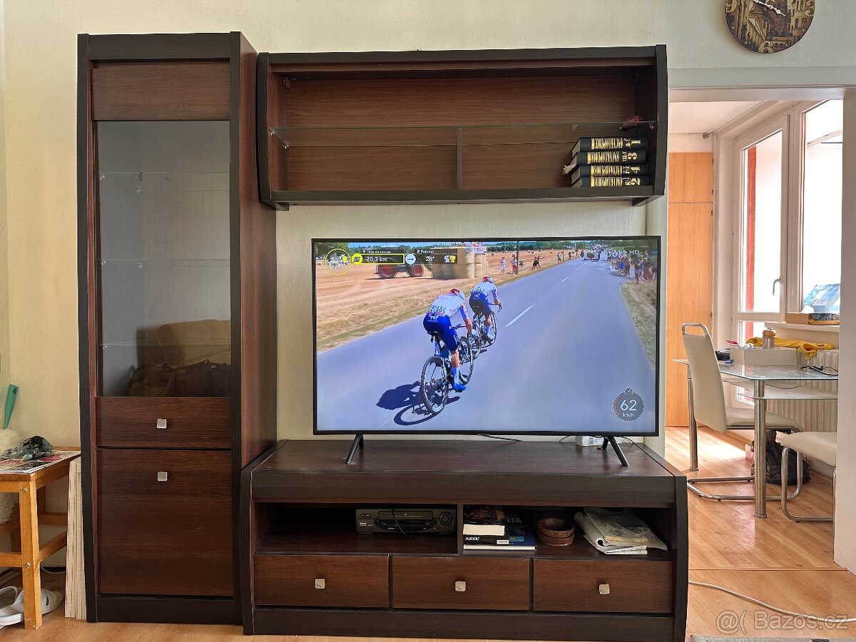 Obývací stěna Mallorca (tmavý dub)