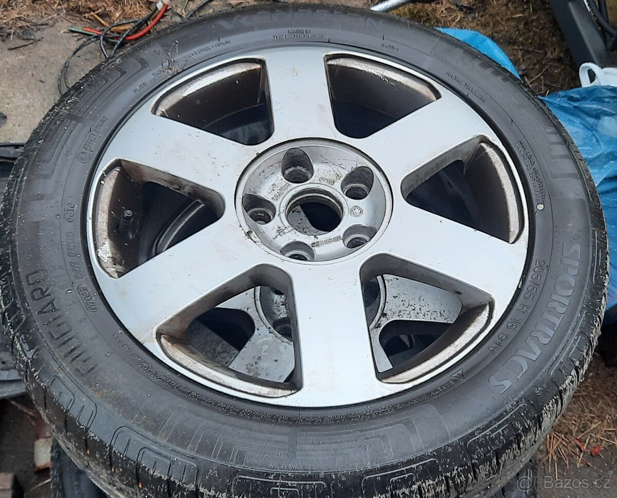 ALU kola Octavia 2, 5x112mm, 6,5jx16