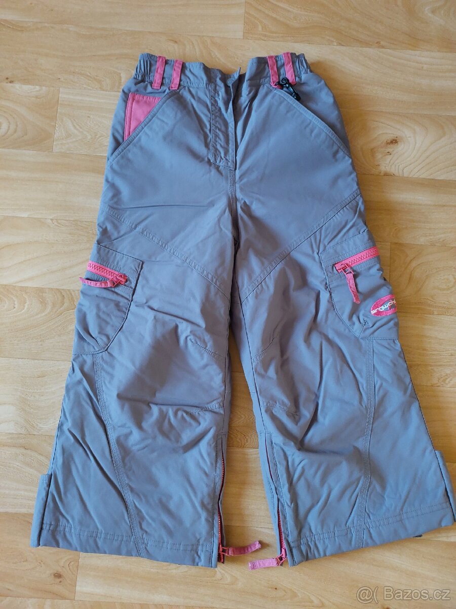 Dívčí oteplováky - vel.116