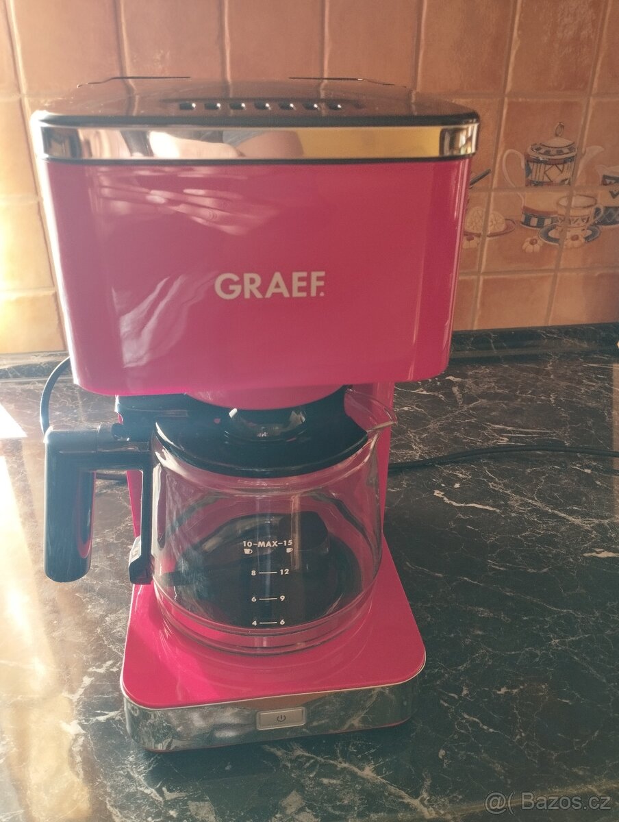 Nový kávovar Graef - překapávač