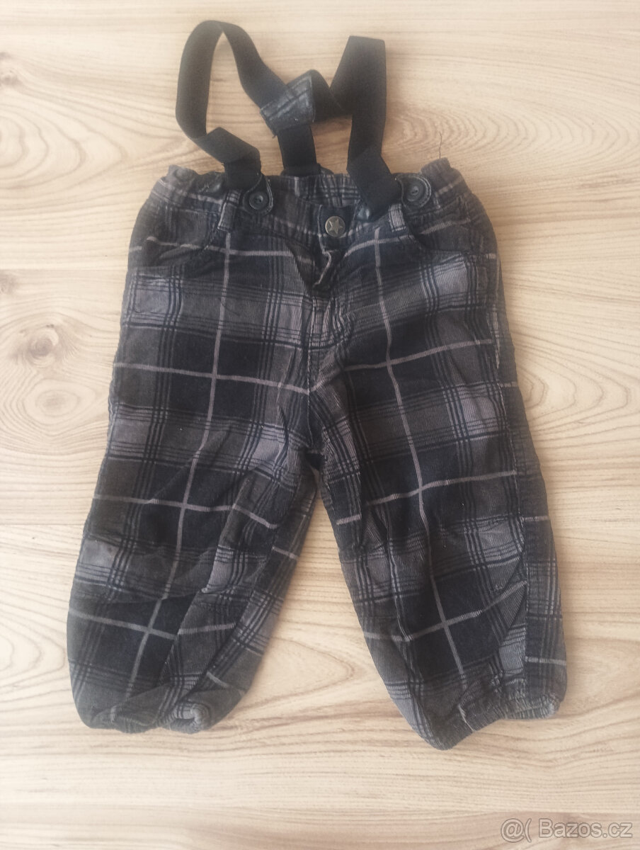 Dětské džíny a monterky