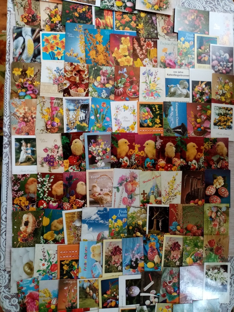100 ks pohlednic velikonoční přání