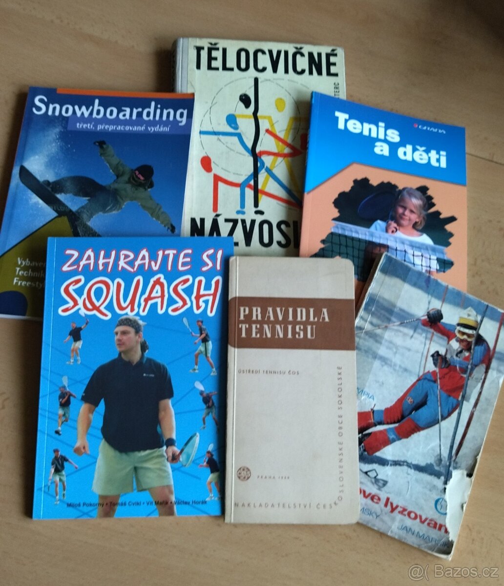 Knihy zaměření různé sporty
