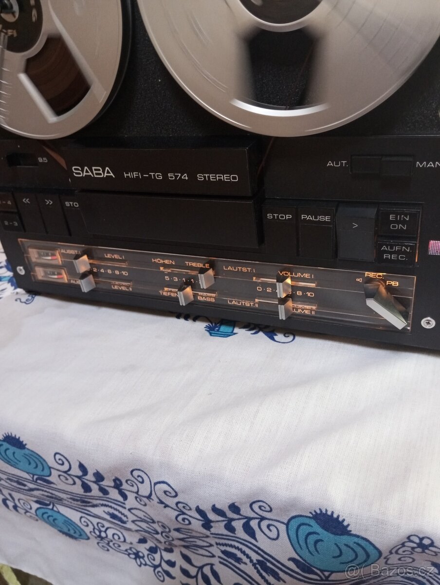 kotoučový magnetofon Saba TG574