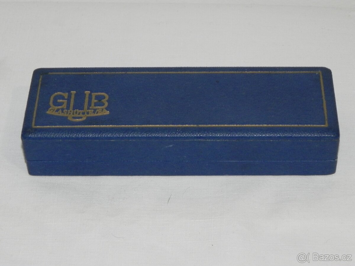 Etue na hodinky Gub Glashütter 1962 záruční list