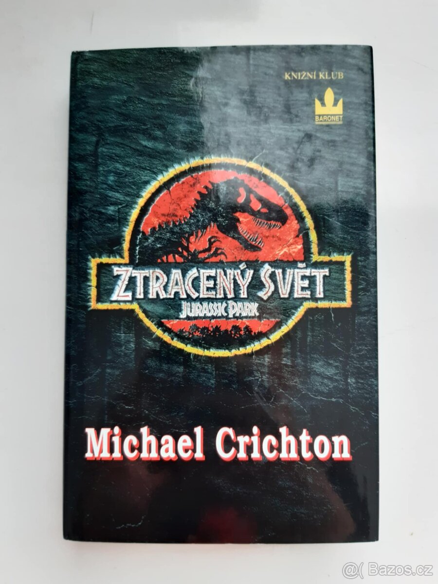 Ztracený svět Jurassic Park Michael Crichton kniha