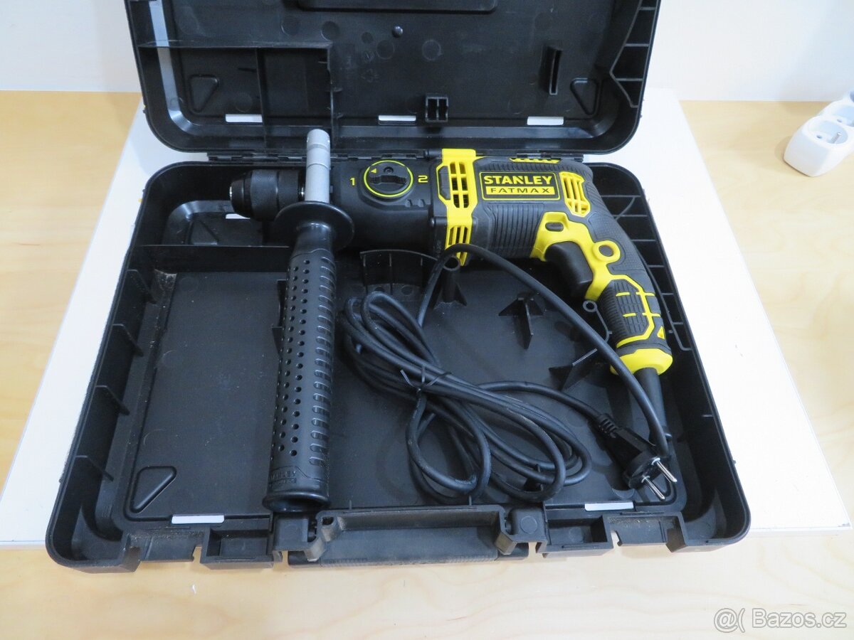 Nová příklepová vrtačka Stanley FatMax FMEH1100K-QS