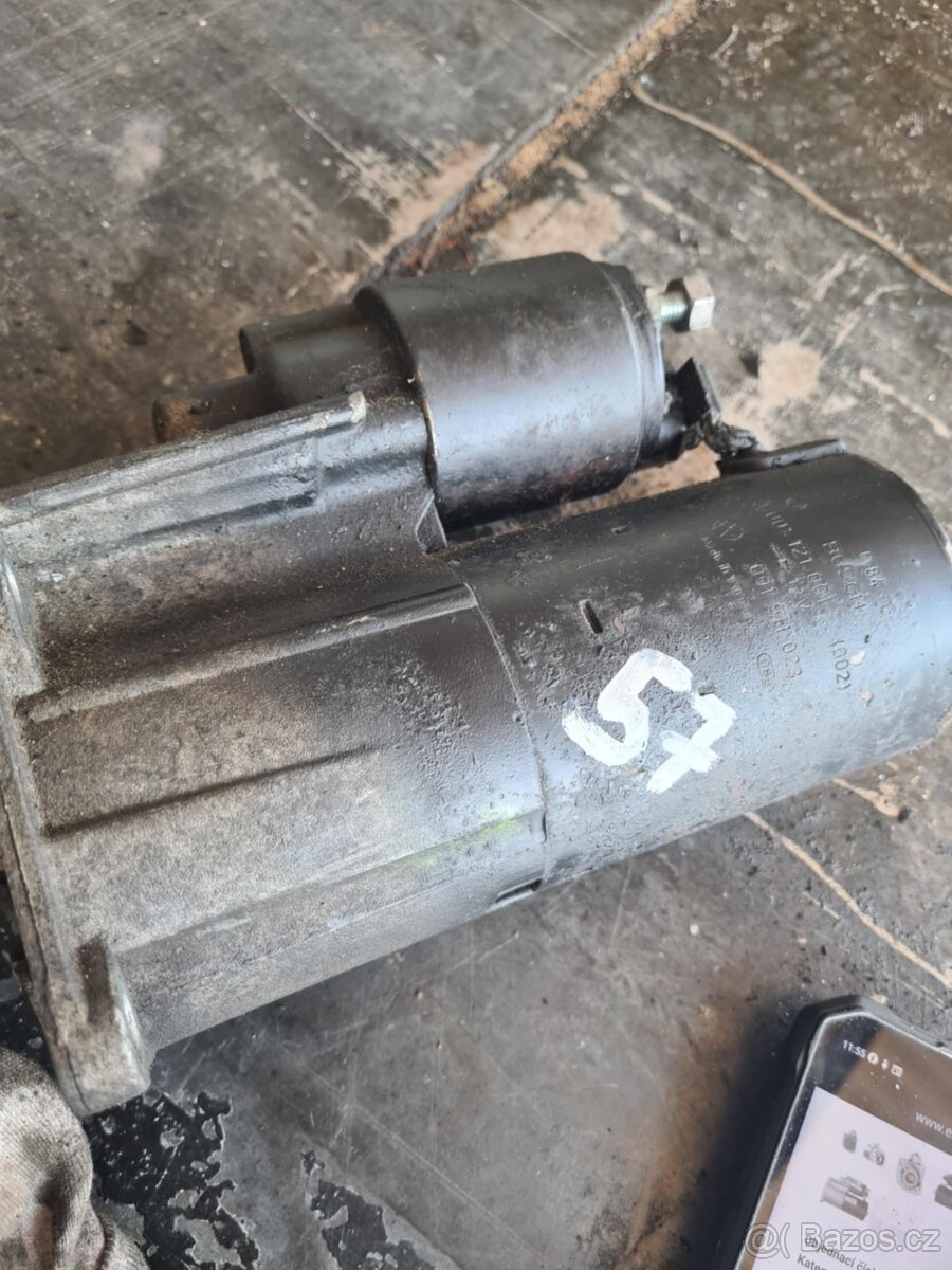 Startér fabia 1,4 16v kód 001911023