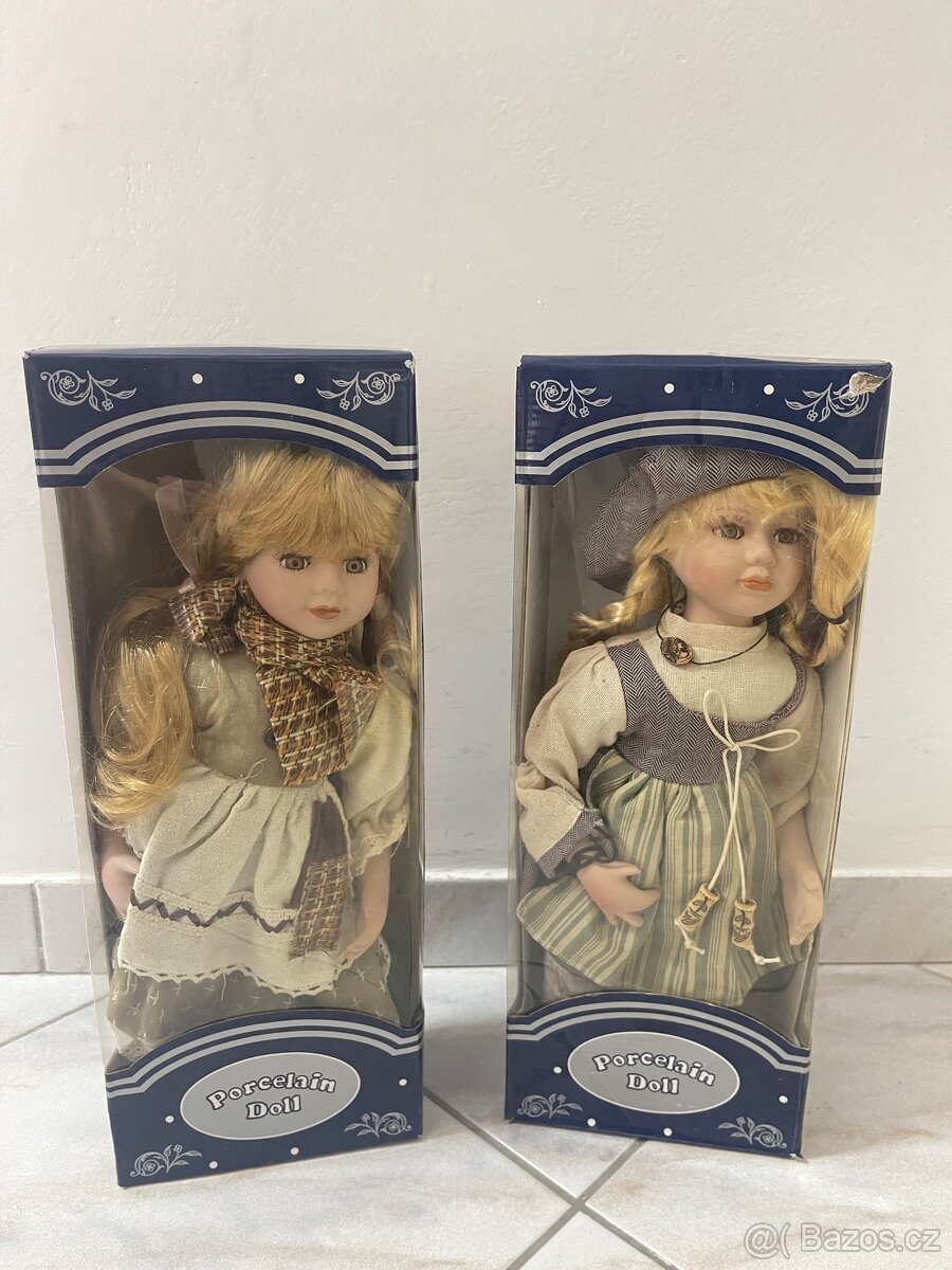Nové porcelánové panenky Porcelain Doll.