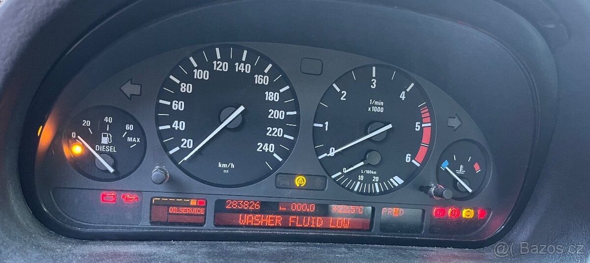 Bmw e39 - e53 x5 přístrojová deska - budíky