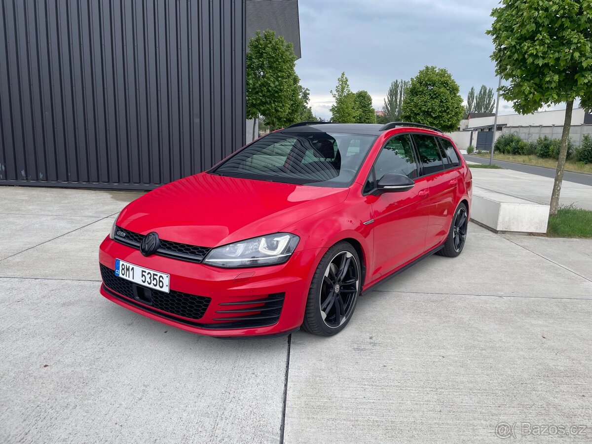 Golf 7 GTD DSG 135 kW TOP výbava, perfektní stav