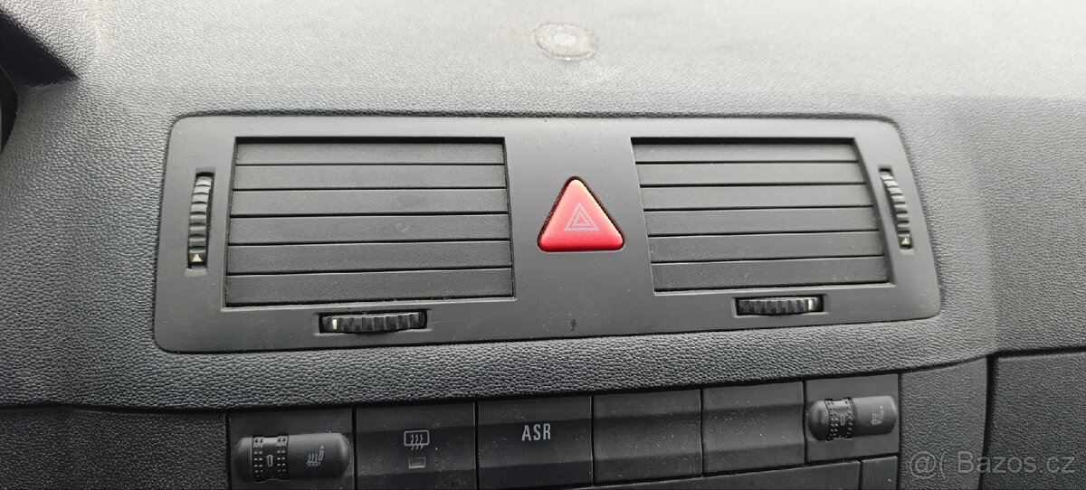Výdechy topení škoda fabia 1