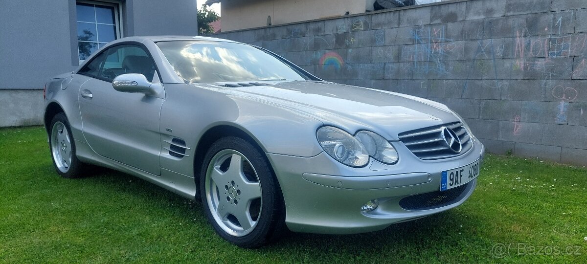Mercedes Benz sl r230 5.0. V8 225kw cabrio.