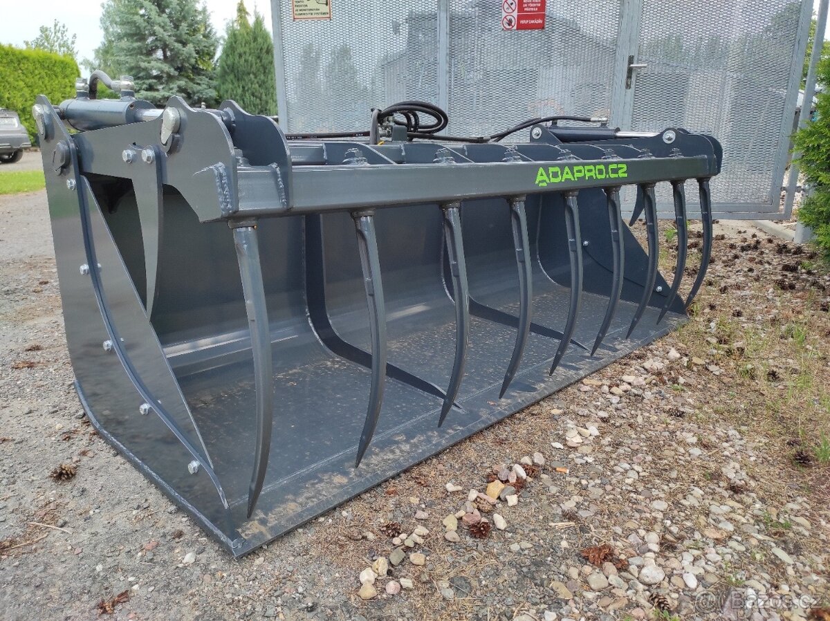 Lopata s přidržovačem M, šíře 220cm, uchycení euro