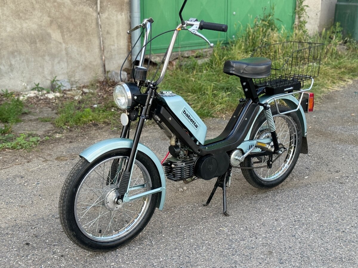 Prodám moped Jawa Babetta 215 s kartičkou