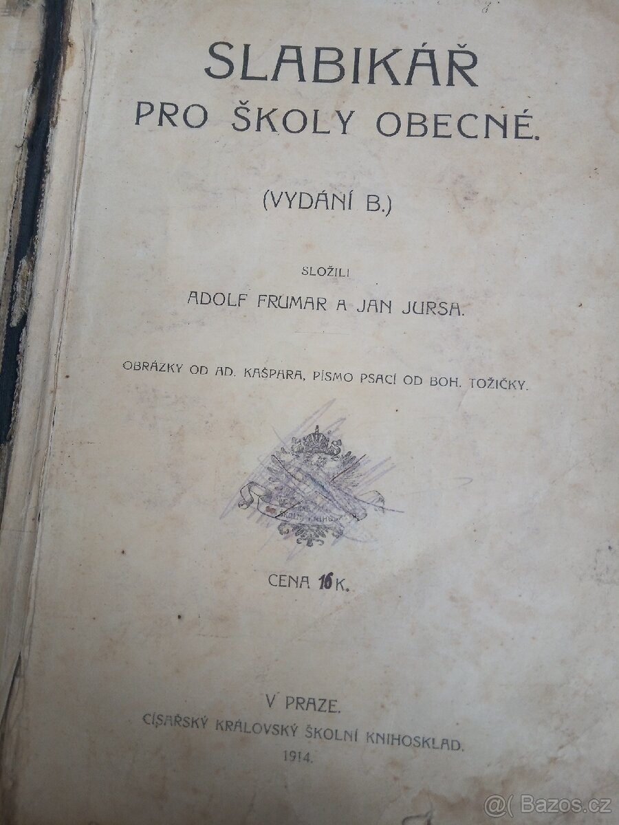Starý školní knizky