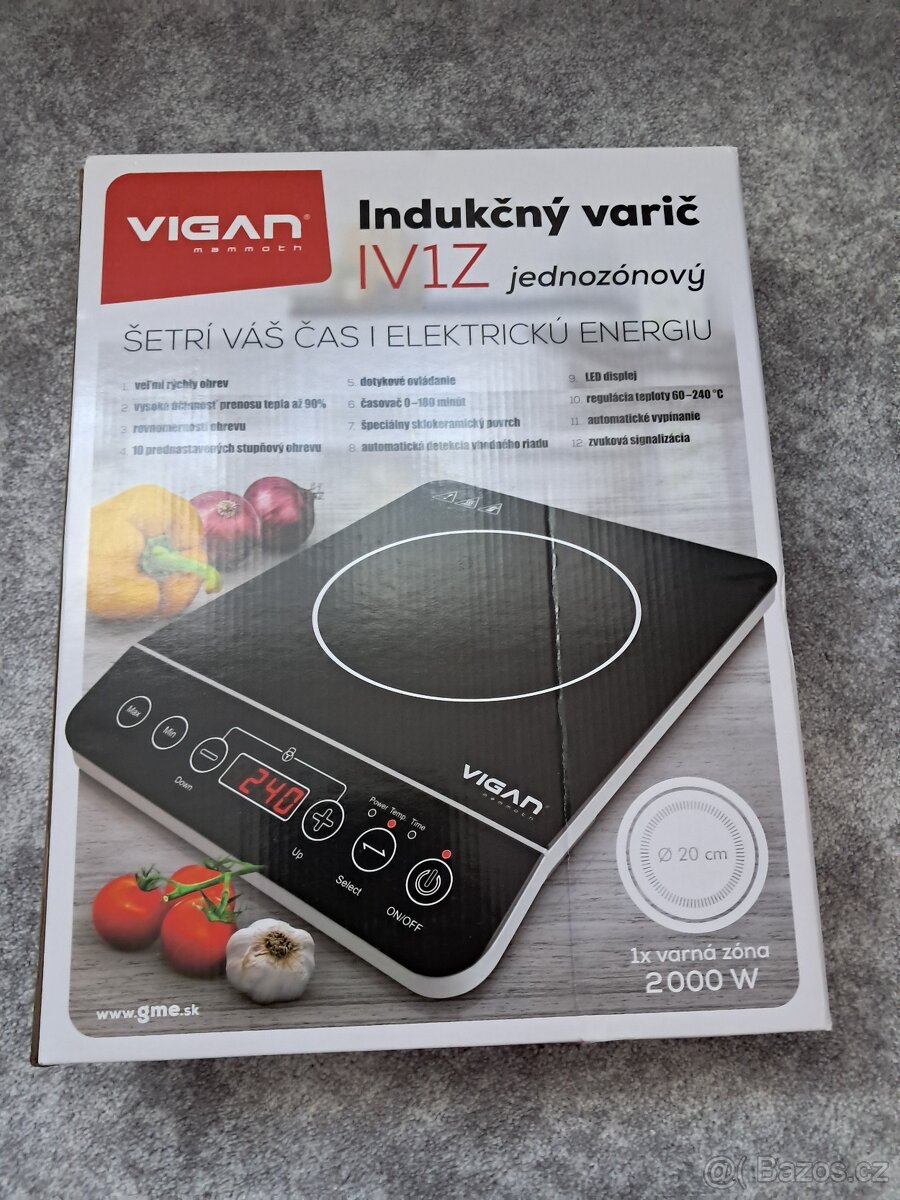 Indukční vařič