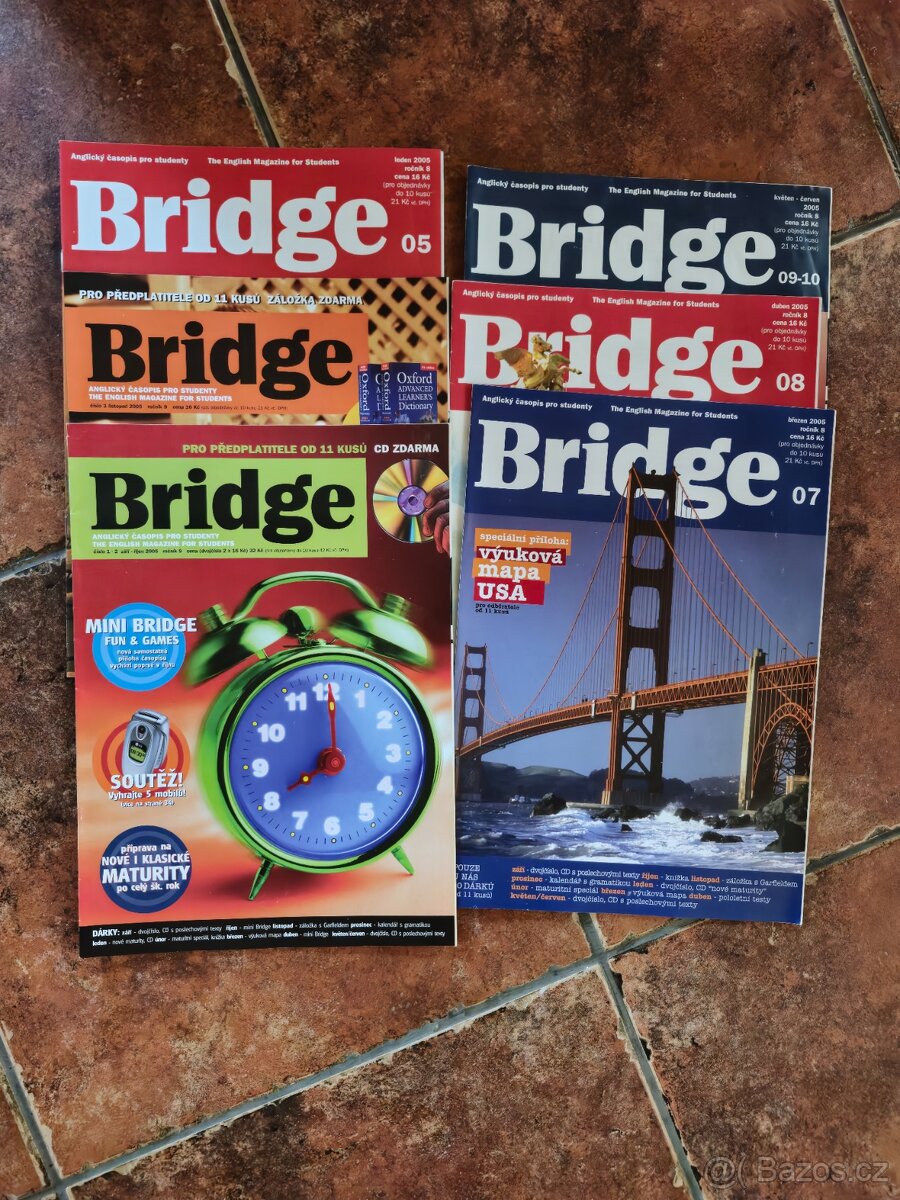 Bridge anglické casopisy