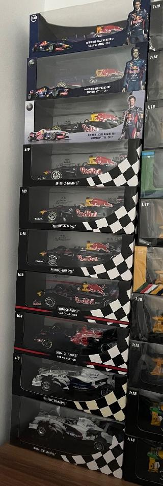 F1 Vettel 2006 - 2014, BMW + Red Bull