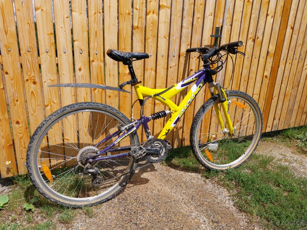 Celoodpružené horské kolo 26"