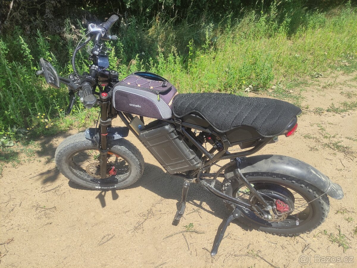 Elektrické kolo Ridstar Q20, upravené elektro 60v 3000W
