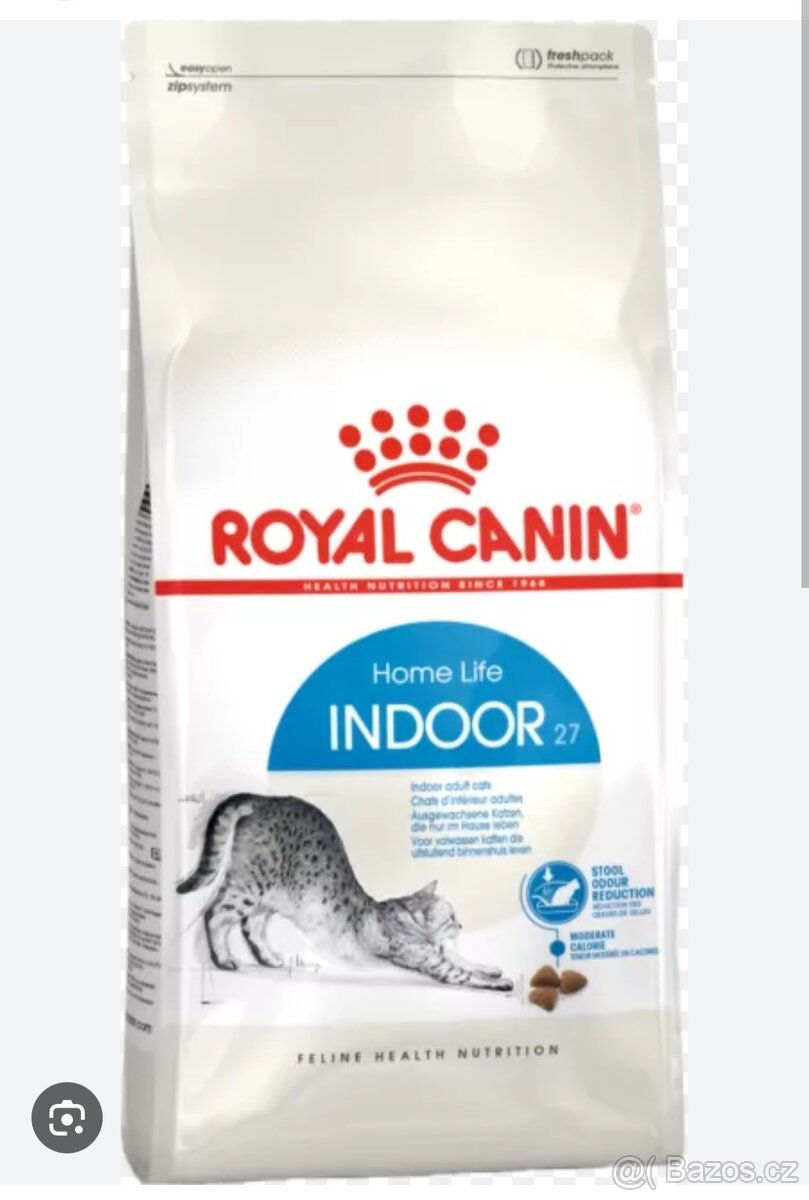 Prodám granule Royal Canin Indoor 6600 g
