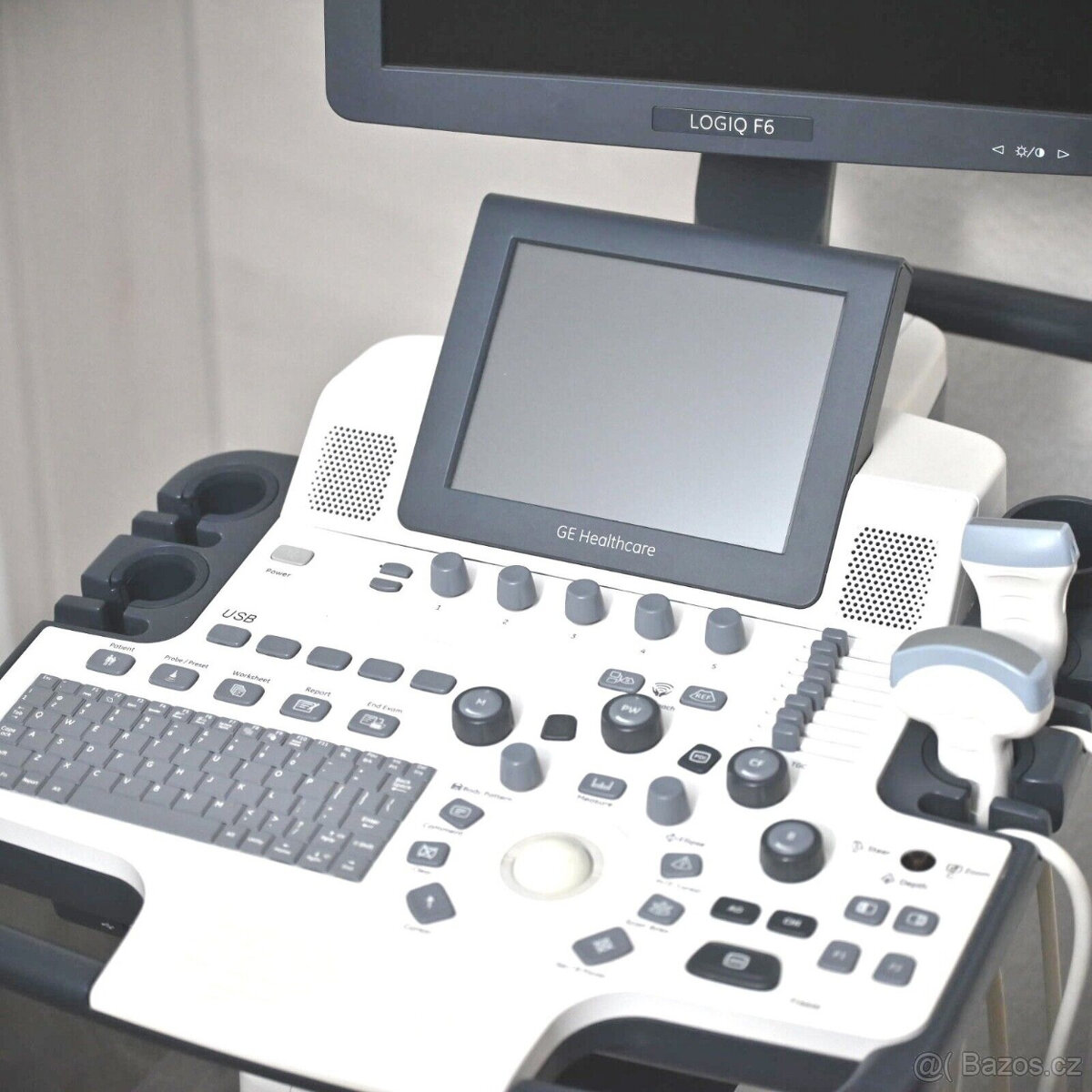 1 ultrazvukový přístroj s barevným duplexem GE Logiq F6