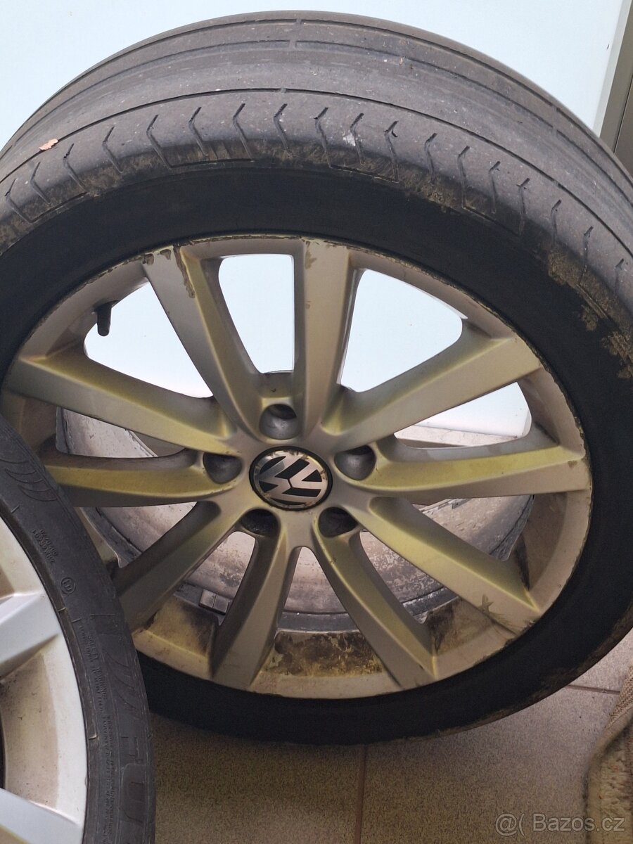 Prodam alu kola 17tky originaly od passat