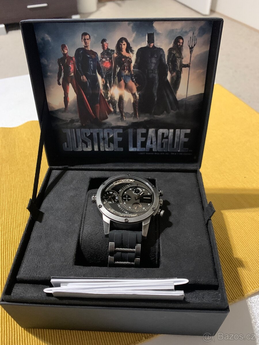 Hodinky POLICE JUSTICE LEAGUE LIMITED EDITION PL14536JQ/02P