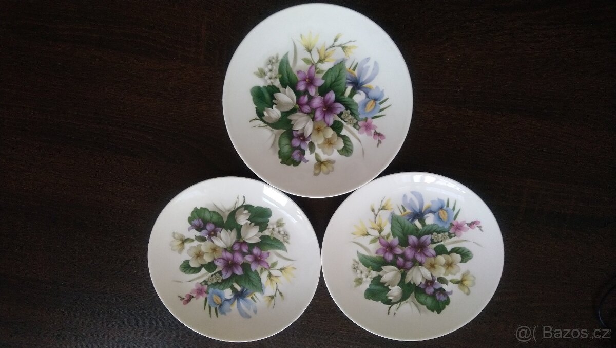 Porcelán, Německo – talířky