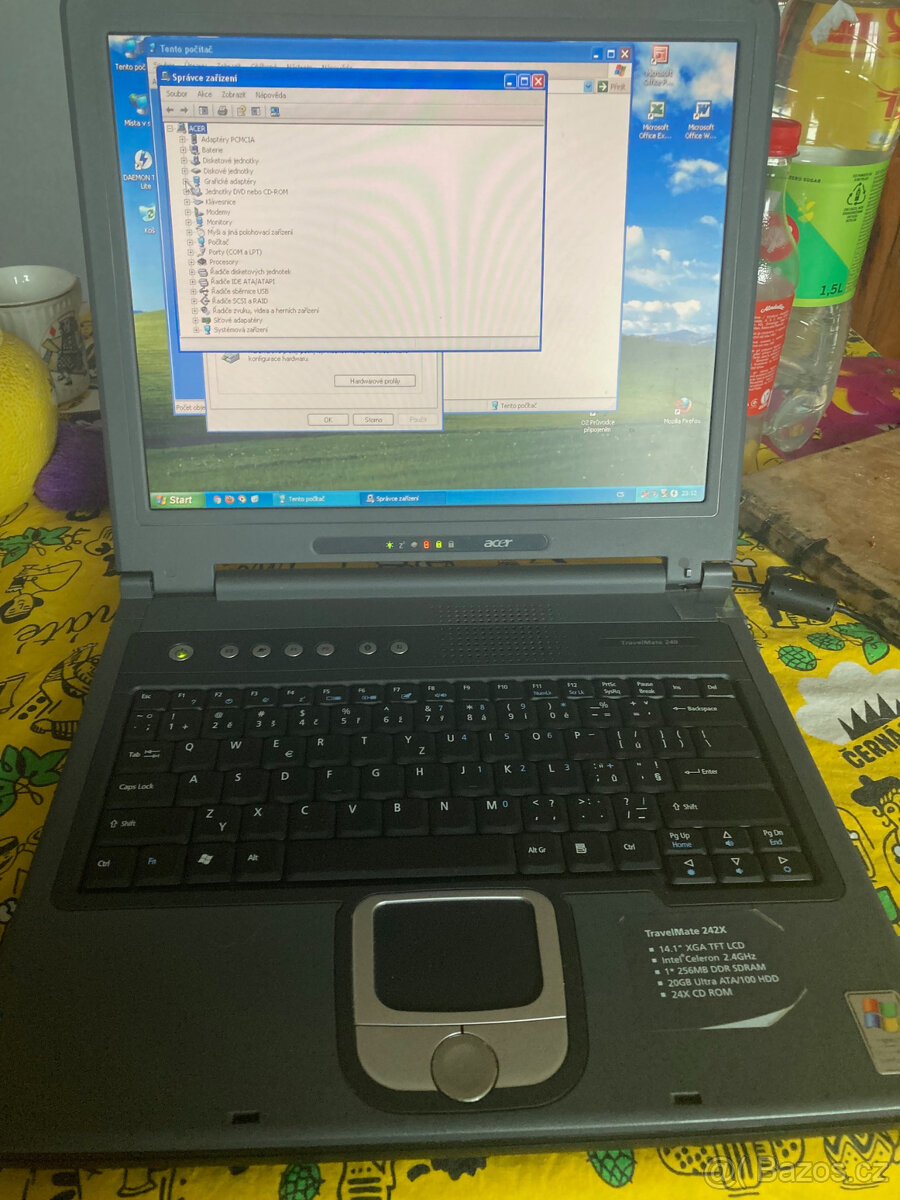 Notebook Acer TravelMate 242X