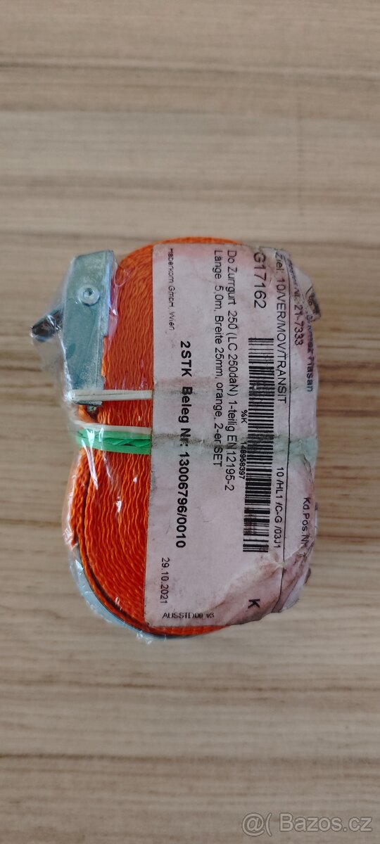 Predám upínaci popruh 5 m