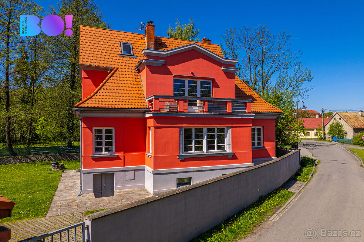 Prodej vily 7+kk se stavebním pozemkem, Frýdlant nad Ostravi