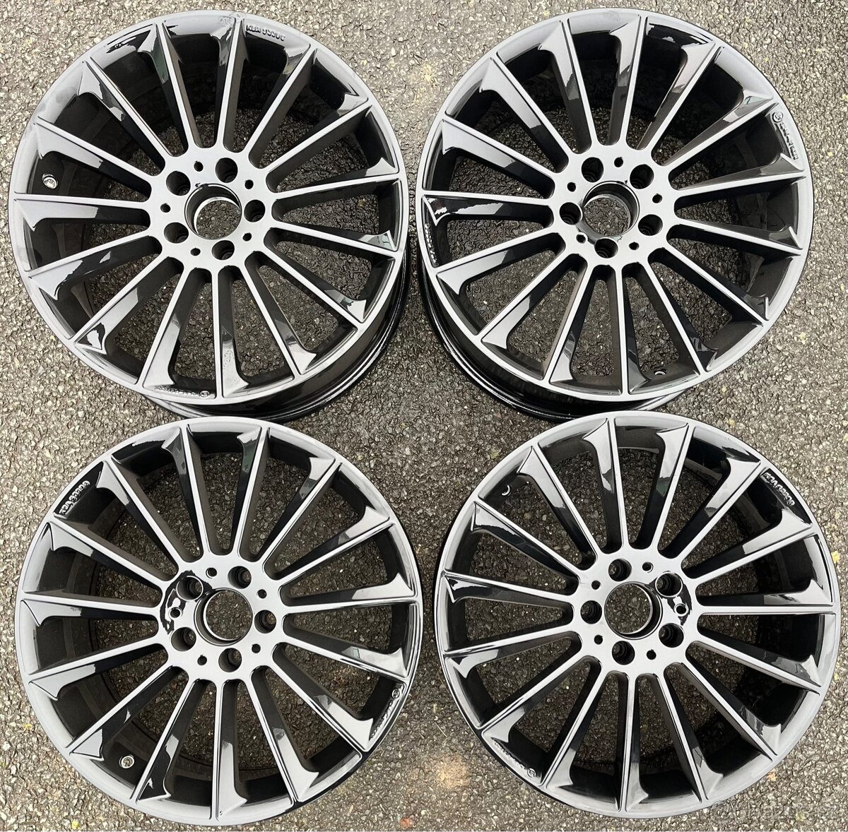 Alu disky Carmani, 5x112, R19, černé, TOP