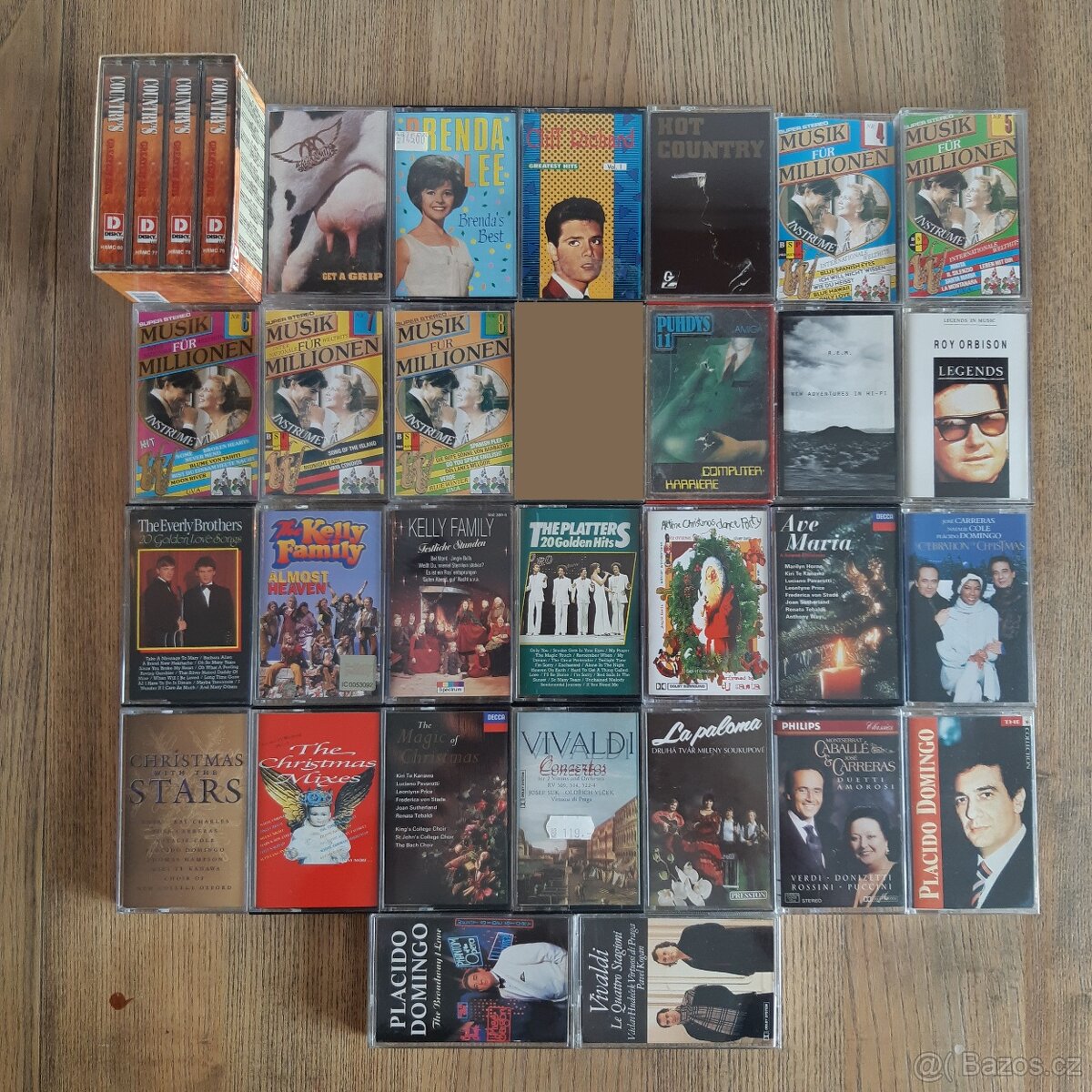 MC audio kazety - zahraniční hudba