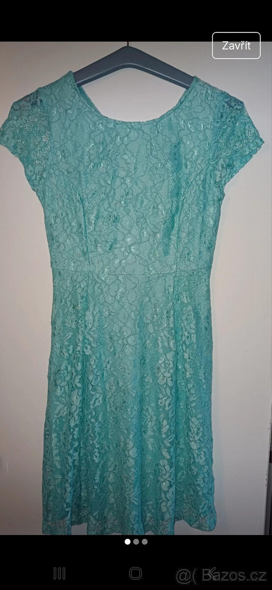 Šaty společenské s podšívkou