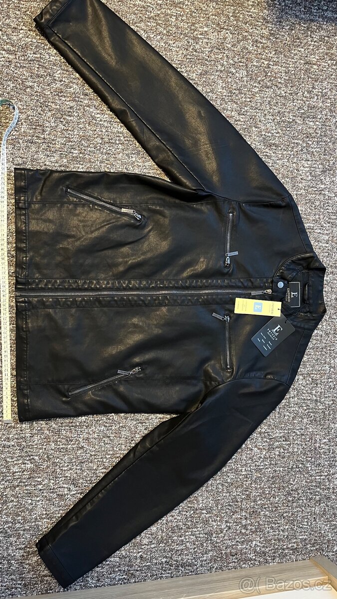 Koženková pánská bunda Emporio Fashion