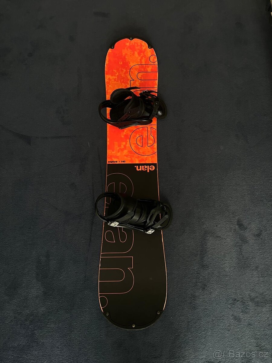 Snowboard Elan Explore R + vázání Burton
